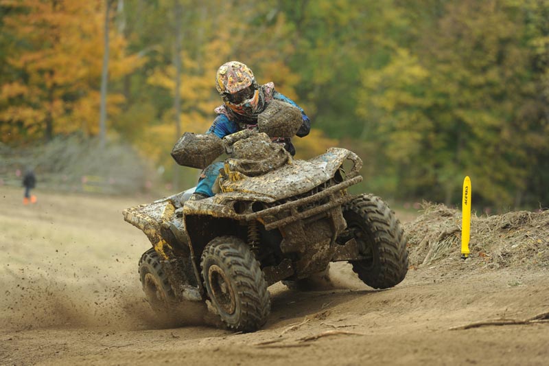 Outlander 800R 4x4 racer Bryan Buckhannon (ATV Parts Plus / Can-Am) added another GNCC championship to his trophy case, by going a perfect 13-0 and winning the 2013 4x4 Open class.