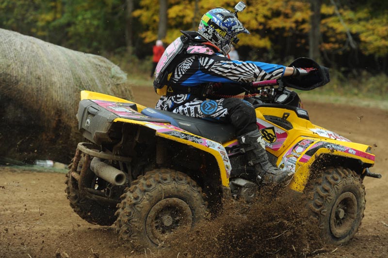 Kevin Trantham, who reached the 4x4 overall podium, proved you can be very fast on the smaller displacement Outlander 500 4x4 ATV by winning his 12th 4x4 Lites race in a row and the class championship.