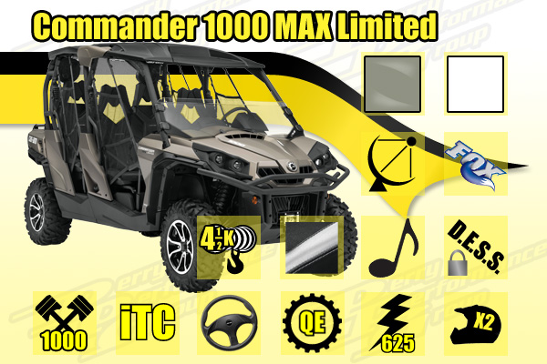 2014 Commander 1000 MAX Limited